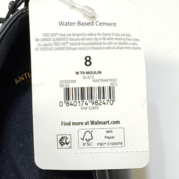 Tredsafe Moulin Slip-Resistant Women's 8 DREAMCELL Anti-Fatigue Moisture-Wicking - Picture 8 of 10